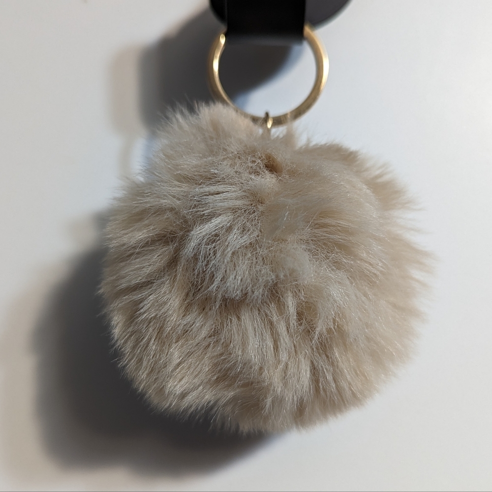 Keychain 3" pom pom
